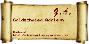 Goldschmied Adrienn névjegykártya